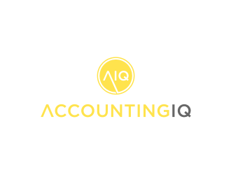 AccountingIQ logo design by johana