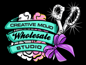 Creative Mojo Wholesale Studio logo design by LucidSketch