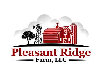 Pleasant Ridge Farm, LLC logo design by cintoko