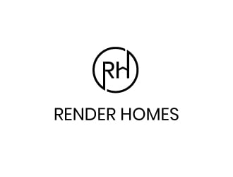 Render Homes logo design by drifelm