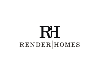 Render Homes logo design by RatuCempaka