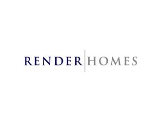Render Homes logo design by haidar