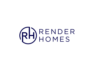 Render Homes logo design by haidar