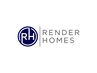 Render Homes logo design by haidar