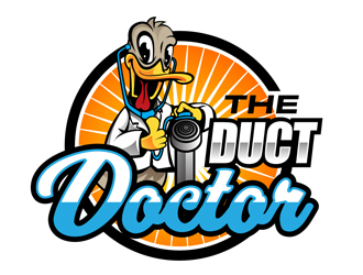 The Duct Doctor logo design by DreamLogoDesign