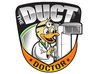 The Duct Doctor logo design by DreamLogoDesign