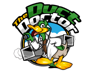 The Duct Doctor logo design by DreamLogoDesign
