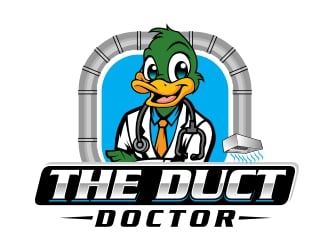 The Duct Doctor logo design by rizuki
