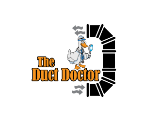 The Duct Doctor logo design by nona