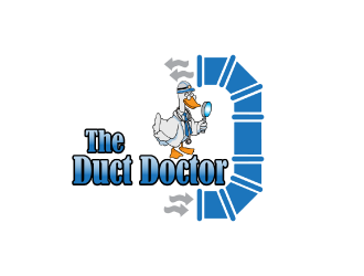 The Duct Doctor logo design by nona