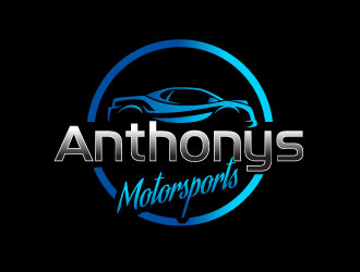 Anthonys Motorsports logo design by Suvendu