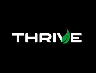 Thrive logo design by serprimero