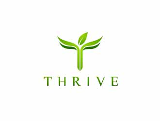 Thrive logo design by usef44