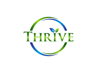 Thrive logo design by graphicstar