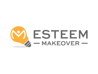 Esteem Makeover logo design by akilis13