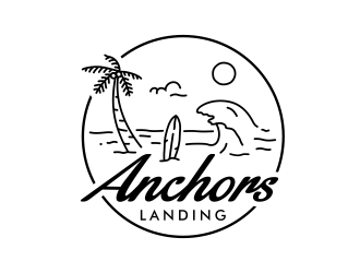 Anchors Landing logo design by Gopil