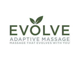 Evolve Adaptive Massage logo design by puthreeone