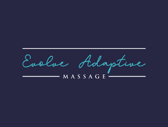 Evolve Adaptive Massage logo design by Rizqy