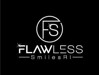Flawless SmilesRI logo design by Webphixo