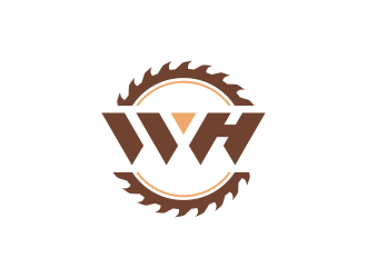 WH logo design by GassPoll