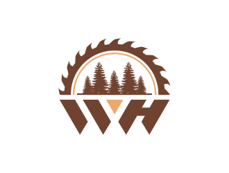 WH logo design by GassPoll