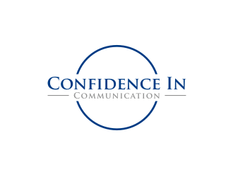 Confidence In Communication logo design by mbamboex