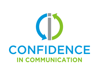 Confidence In Communication logo design by cikiyunn
