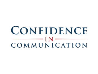 Confidence In Communication logo design by puthreeone