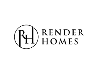 Render Homes logo design by uptogood