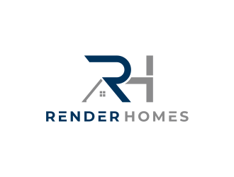 Render Homes logo design by mutafailan