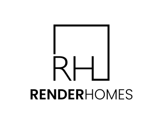 Render Homes logo design by yunda
