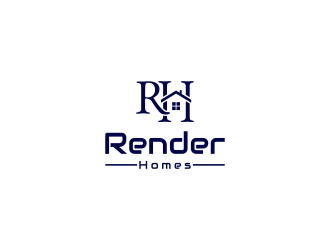 Render Homes logo design by graphicstar