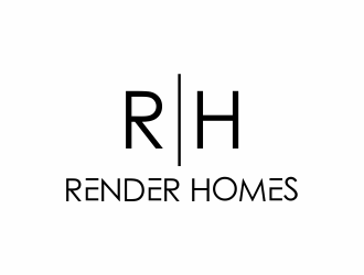 Render Homes logo design by giphone