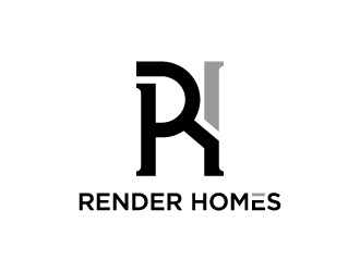 Render Homes logo design by MUSANG