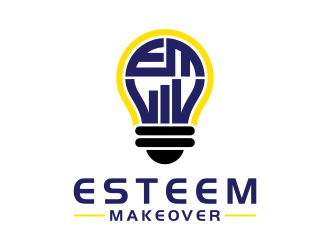 Esteem Makeover logo design by ValleN ™