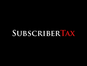 SubscriberTax logo design by GassPoll