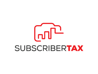 SubscriberTax logo design by Akli