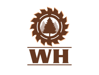 WH logo design by LucidSketch