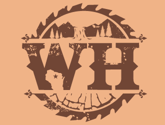 WH logo design by Suvendu