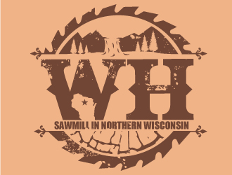 WH logo design by Suvendu