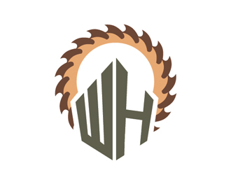 WH logo design by Roma