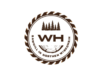 WH logo design by senja03