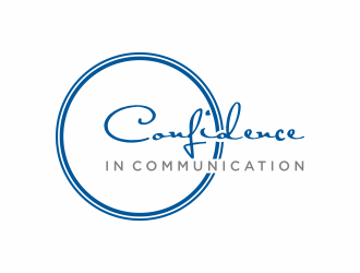 Confidence In Communication logo design by christabel