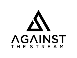 Against the Stream logo design by oke2angconcept