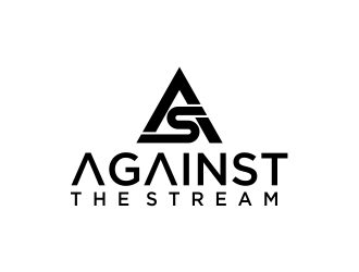 Against the Stream logo design by oke2angconcept