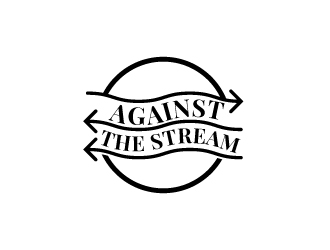 Against the Stream logo design by drifelm