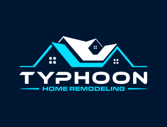 Typhoon Home Remodeling  logo design by GassPoll