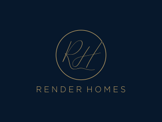 Render Homes logo design by Mahrein