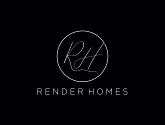 Render Homes logo design by Mahrein