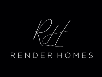 Render Homes logo design by Mahrein